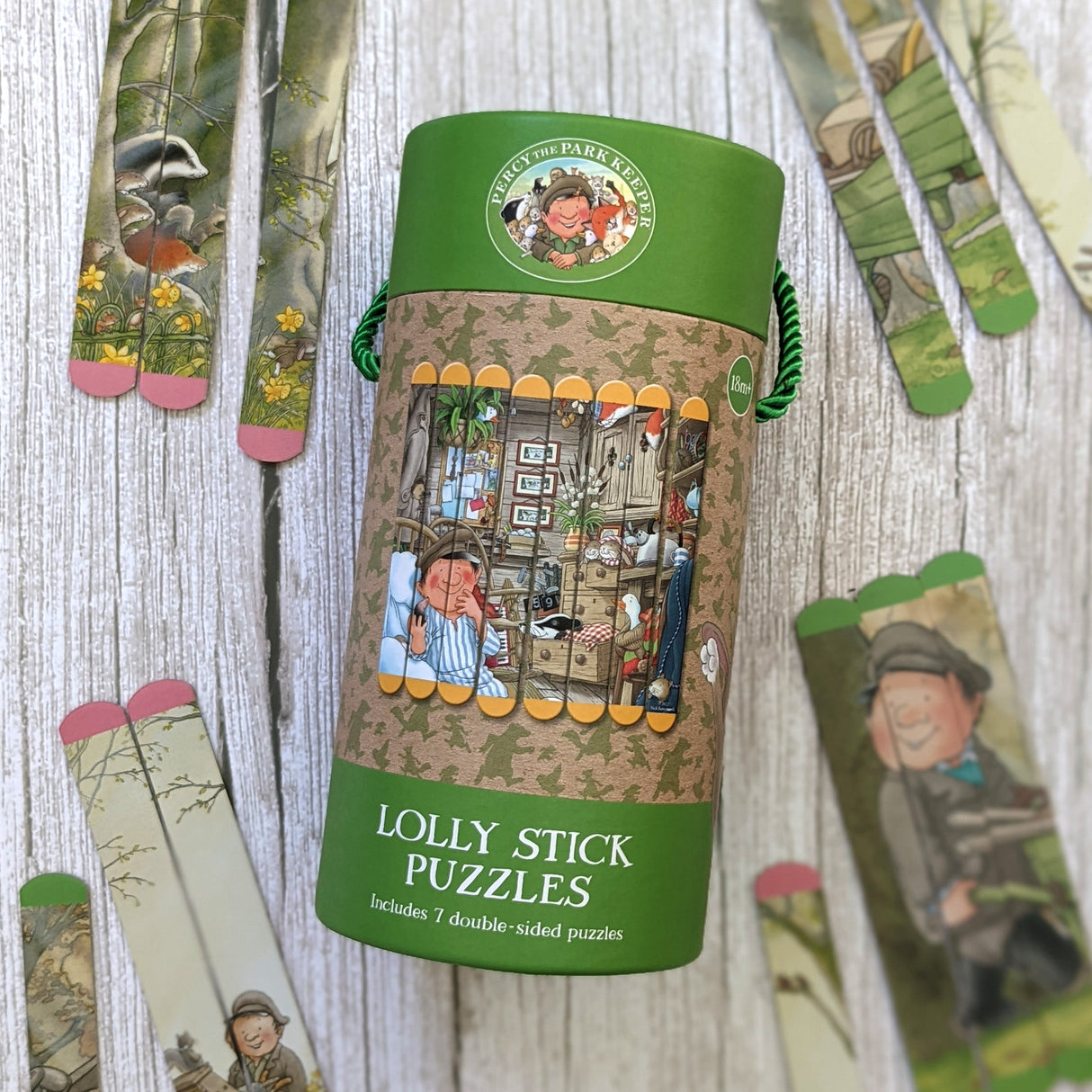 Percy The Park Keeper Lolly Stick Puzzle