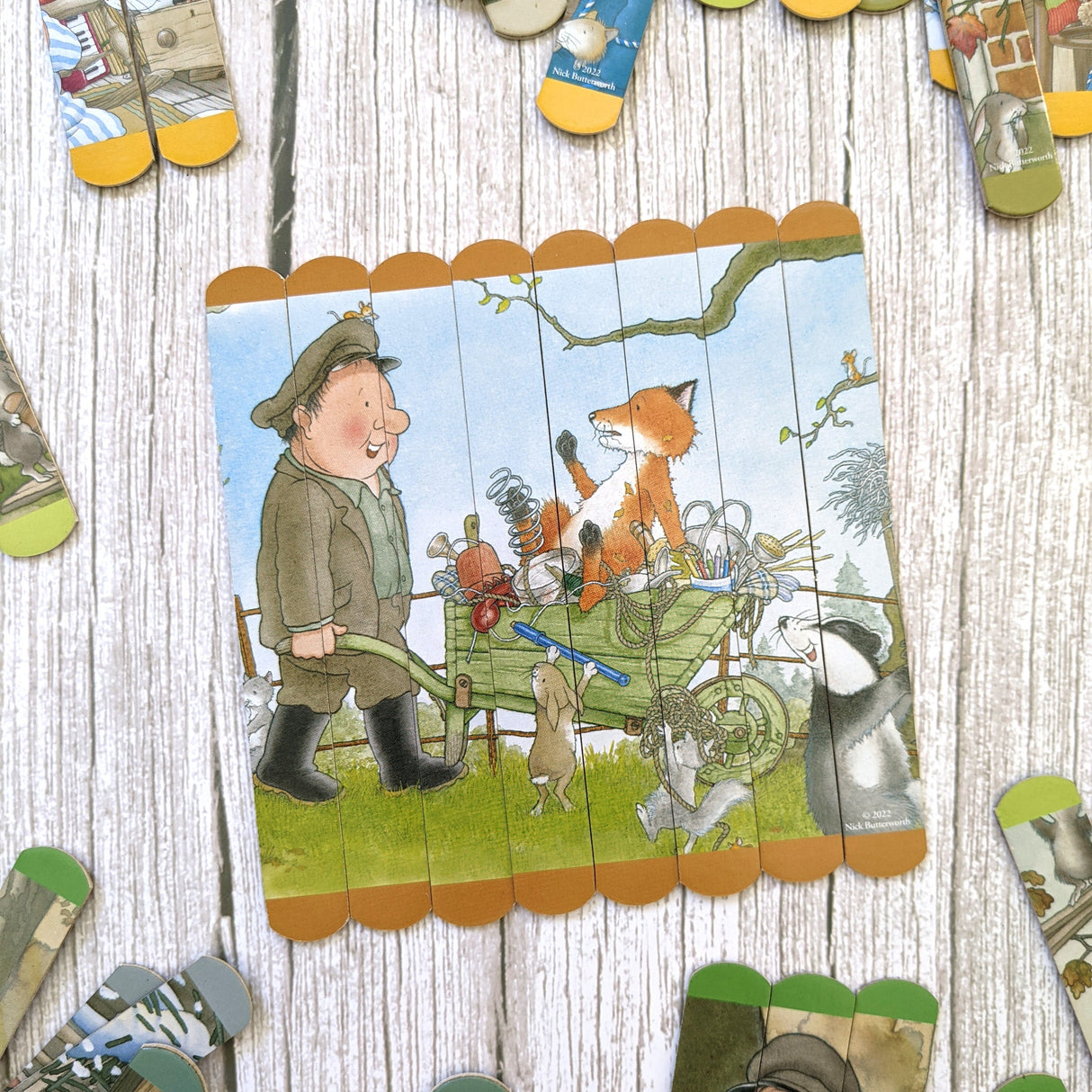 Percy The Park Keeper Lolly Stick Puzzle