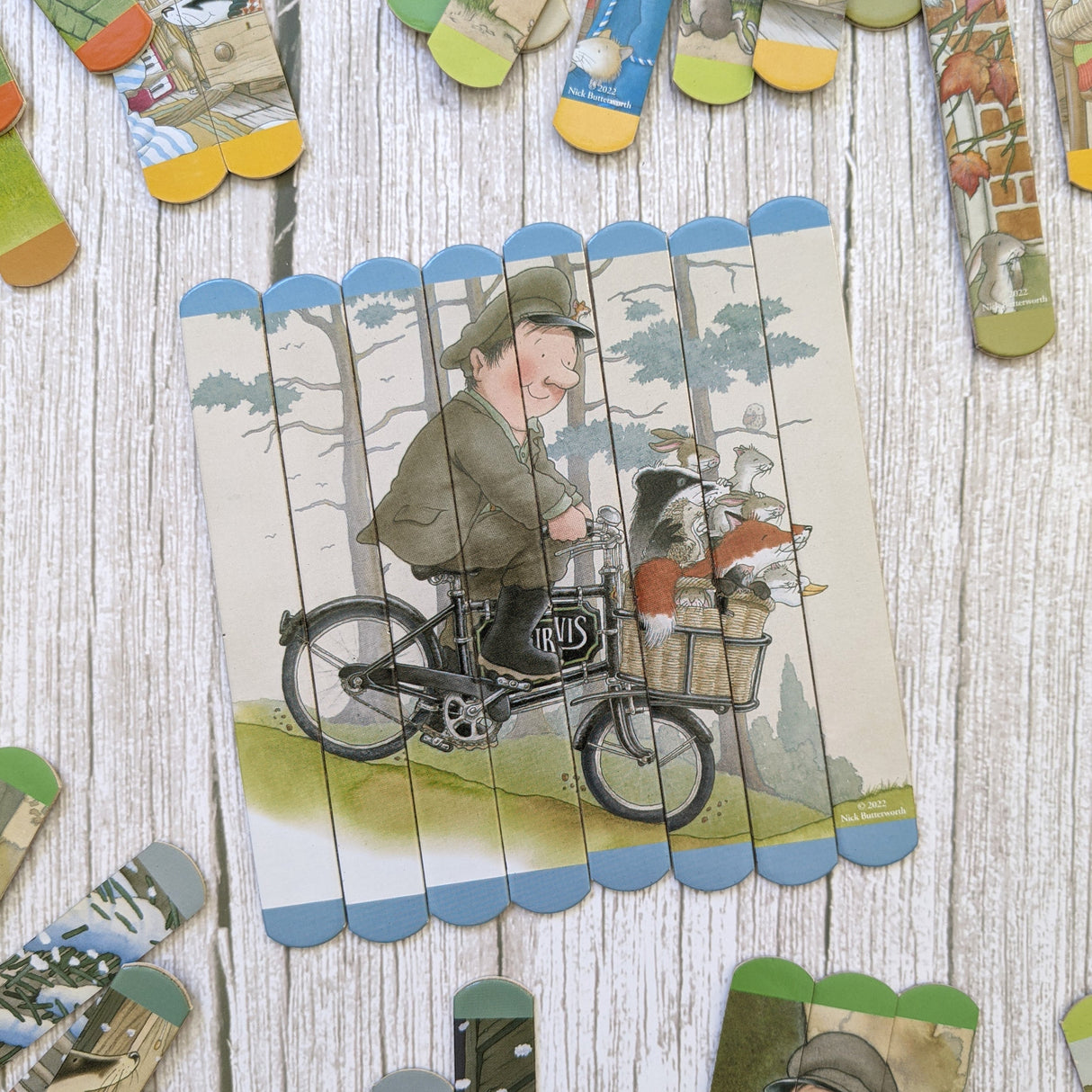 Percy The Park Keeper Lolly Stick Puzzle
