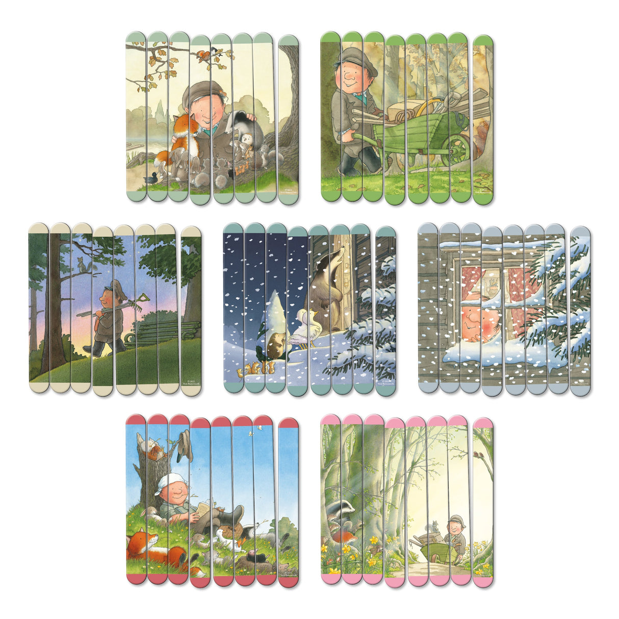 Percy The Park Keeper Lolly Stick Puzzle