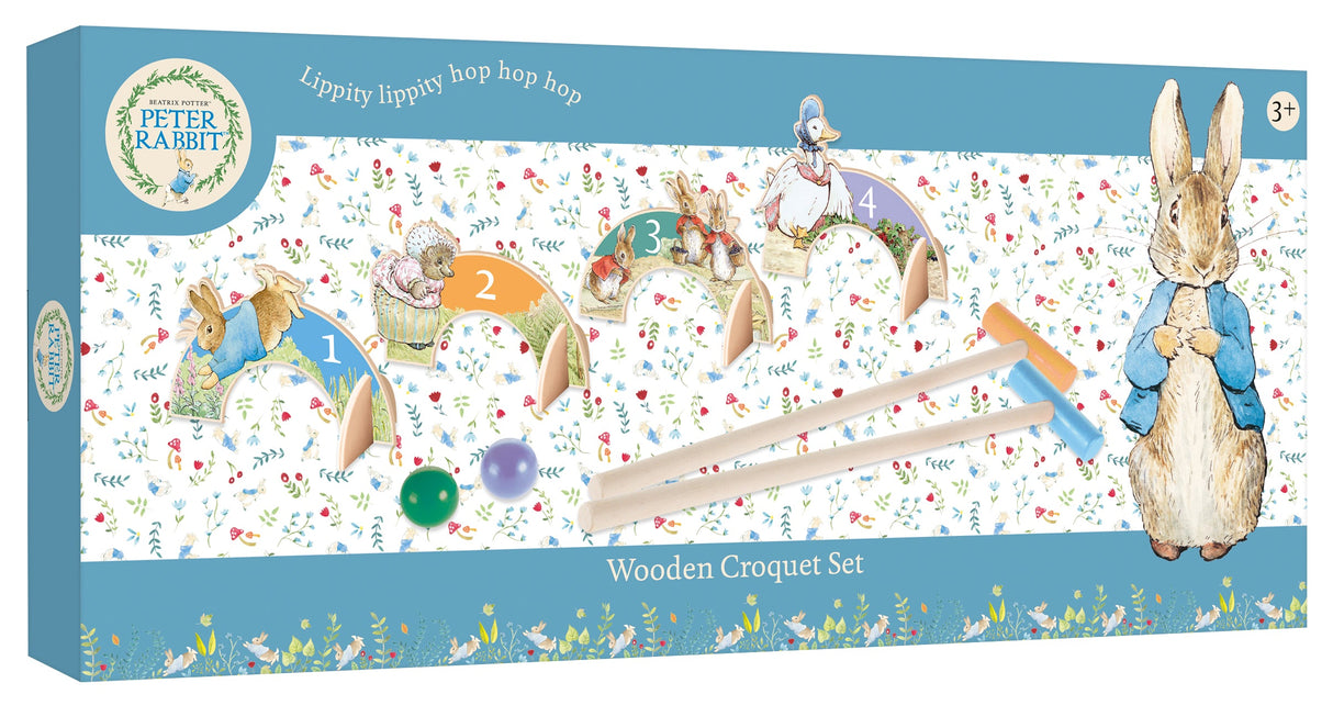 Peter Rabbit Children’s Wooden Croquet Set