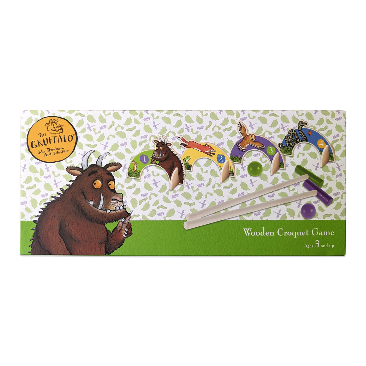 The Gruffalo Children's Wooden Croquet Set