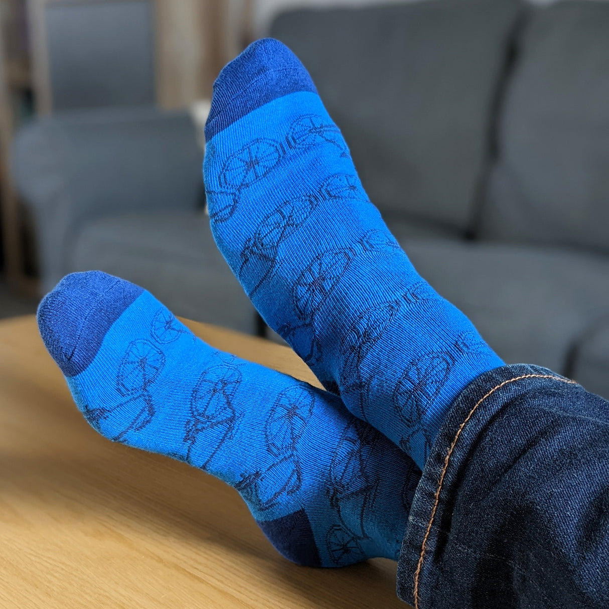 Gentleman’s Emporium Enamel Bicycles Mug & Sock Set