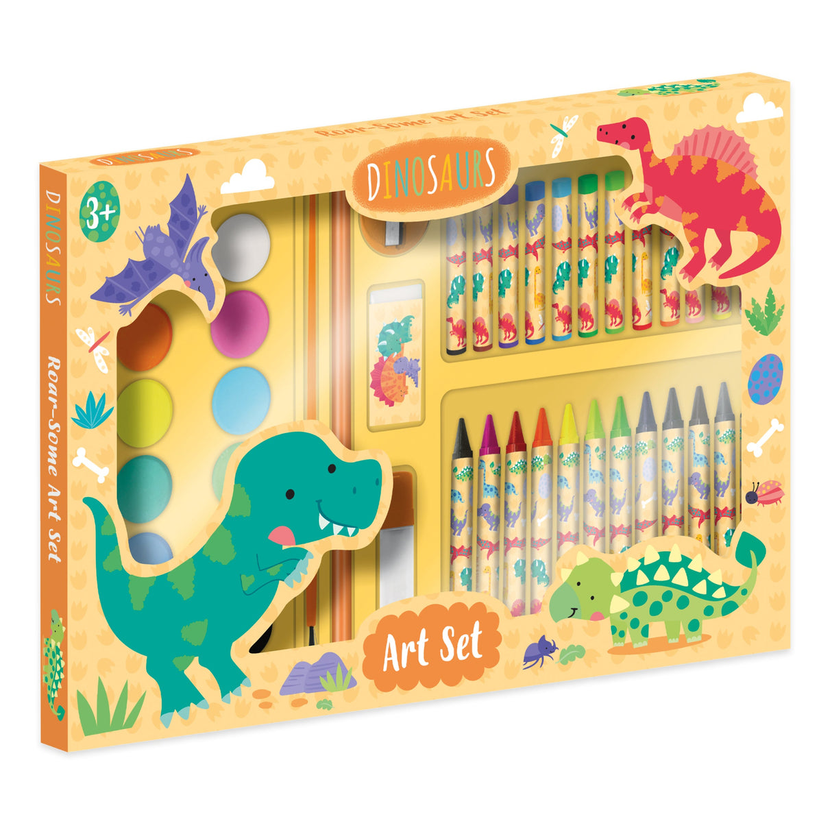 Dinosaurs Children's 42 Piece Art Set