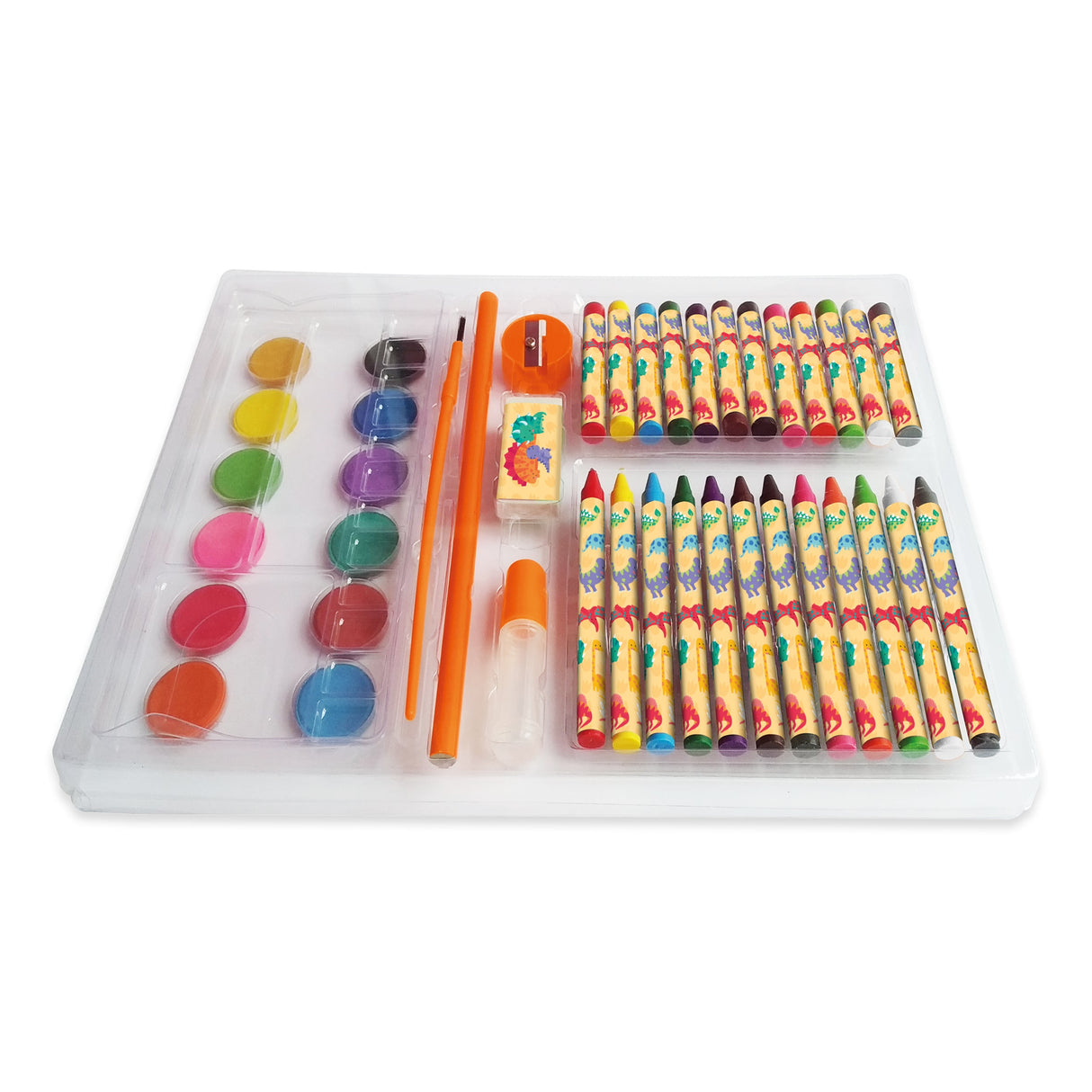Dinosaurs Children's 42 Piece Art Set