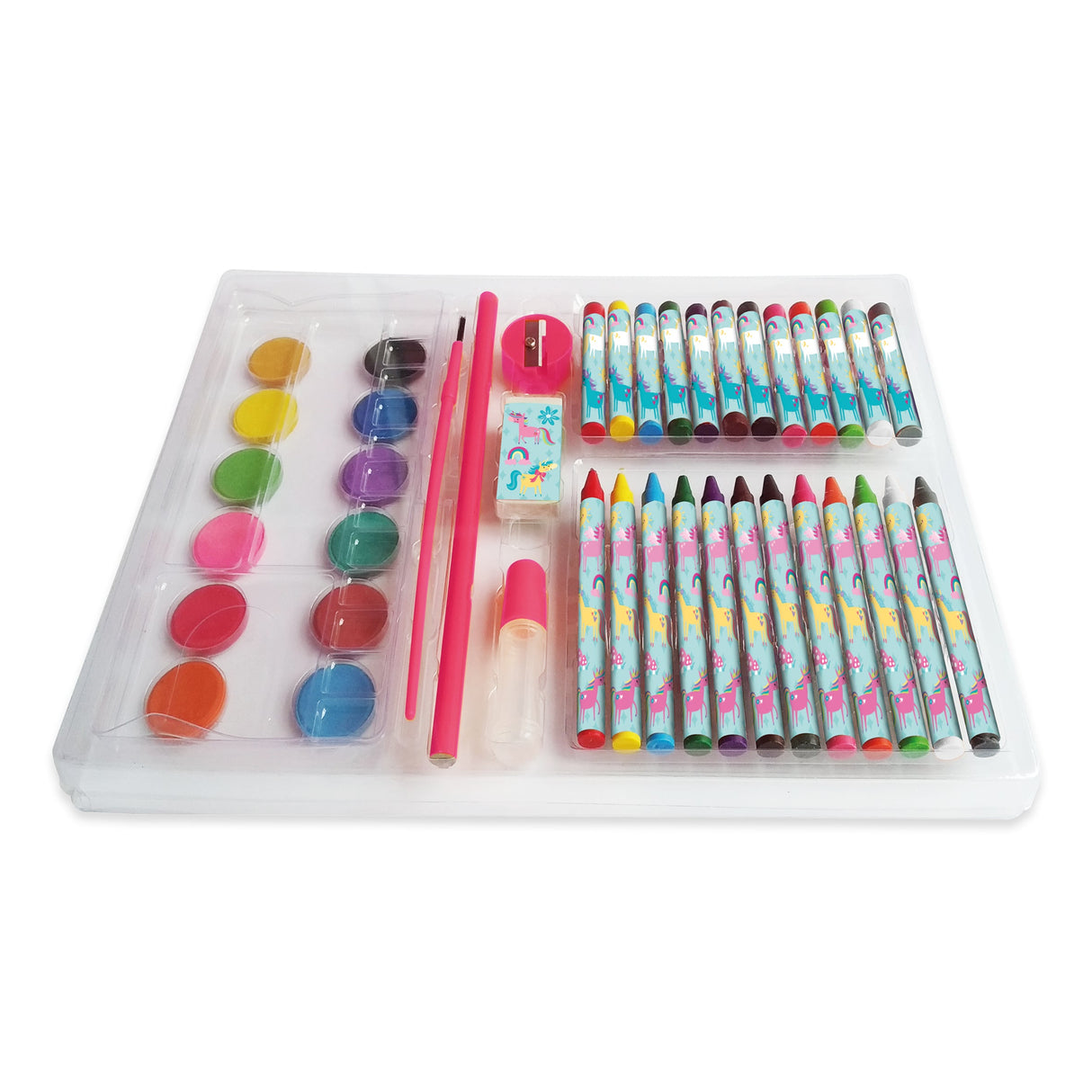 Unicorns Children's 42 Piece Art Set