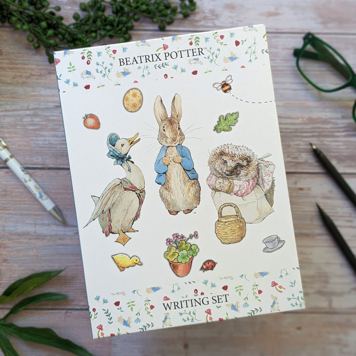 Beatrix Potter Writing Set with Envelopes - Peter Rabbit Design