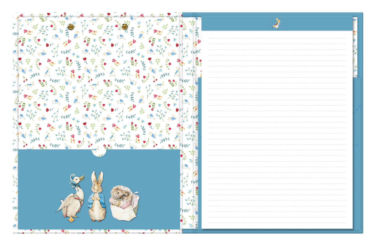 Beatrix Potter Clipboard Folder with A4 Notepad