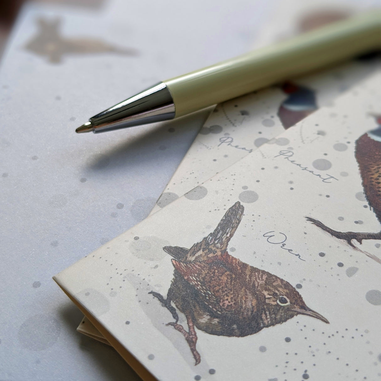 British Wildlife Notecard & Pen Gift Set