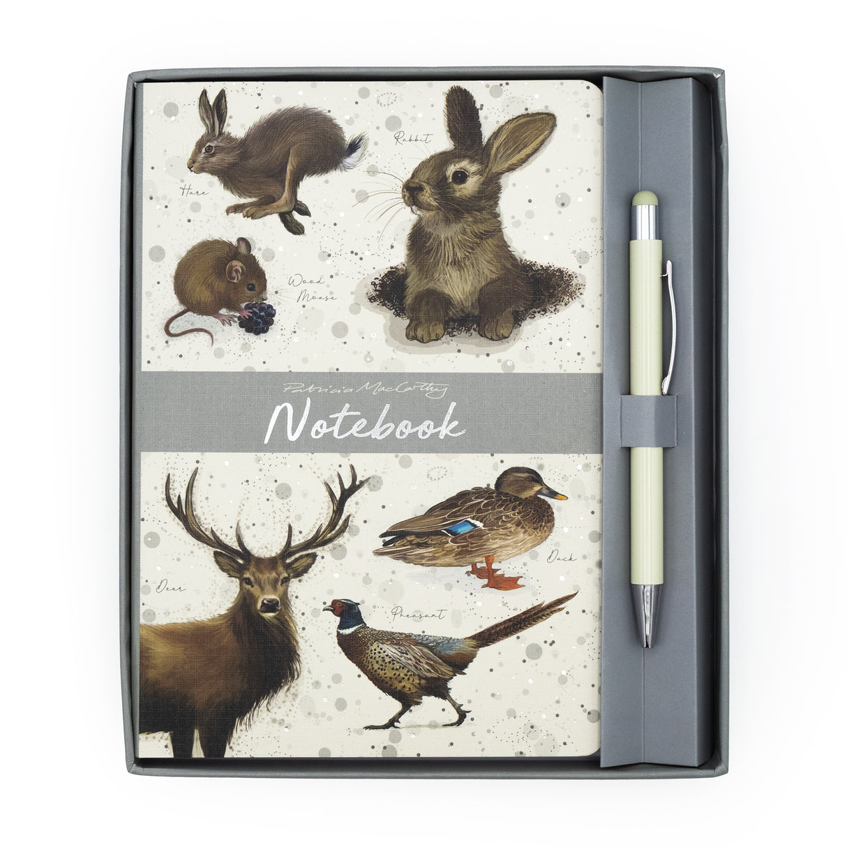 British Wildlife Notebook & Pen Gift Set