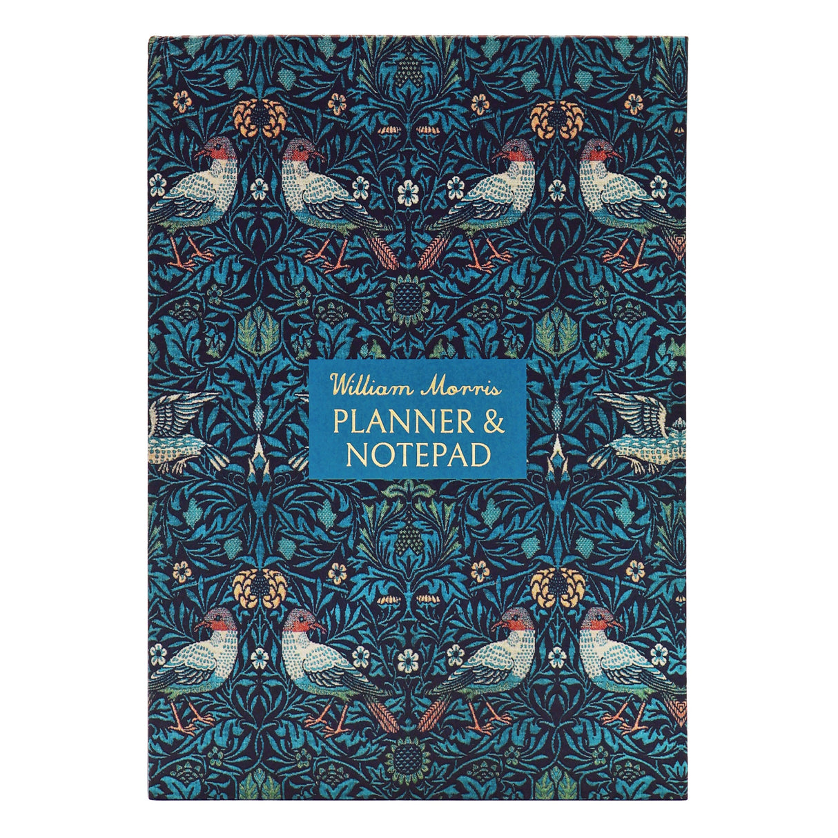 William Morris Birds A5 Planner & Notepad With Sticky Notes