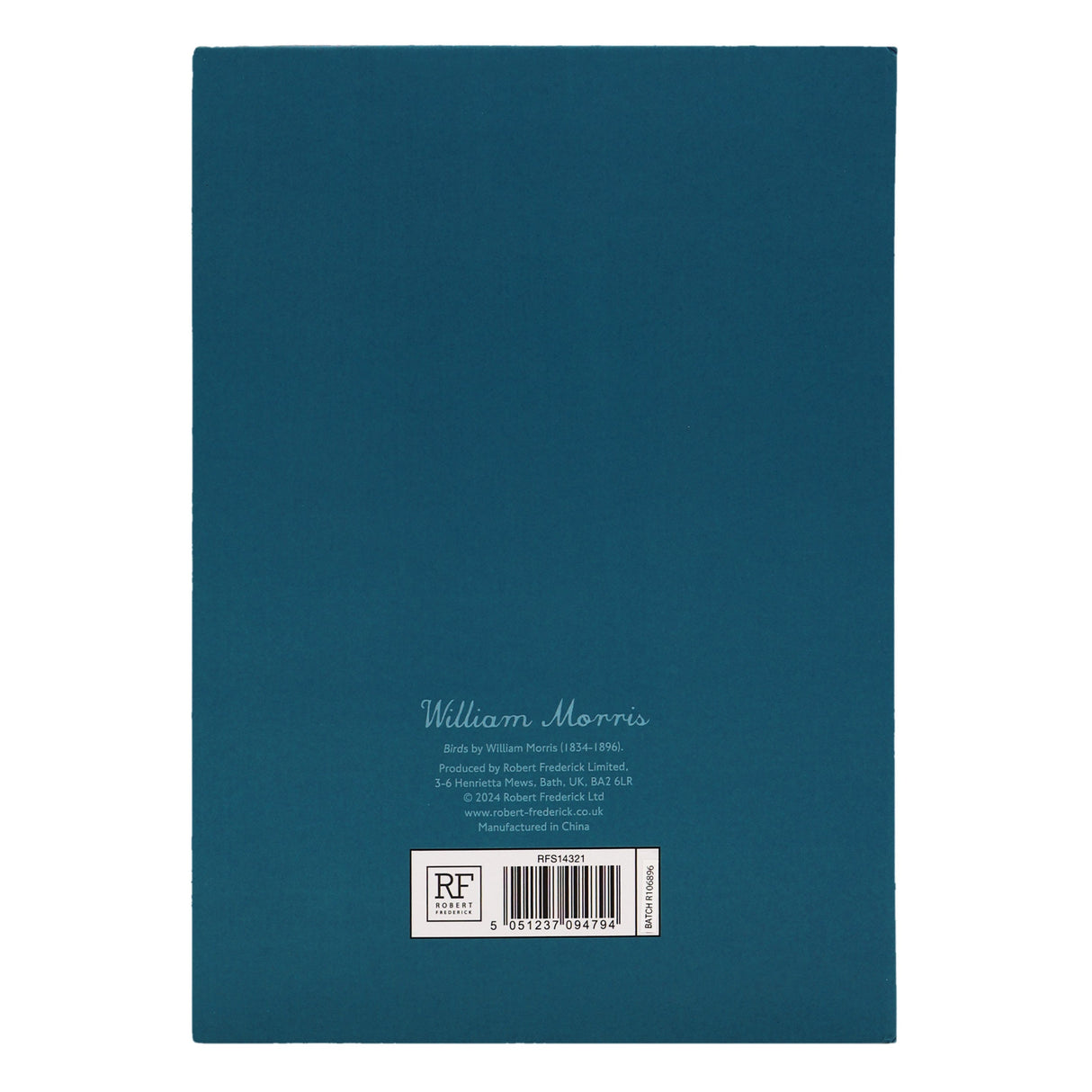 William Morris Birds A5 Planner & Notepad With Sticky Notes