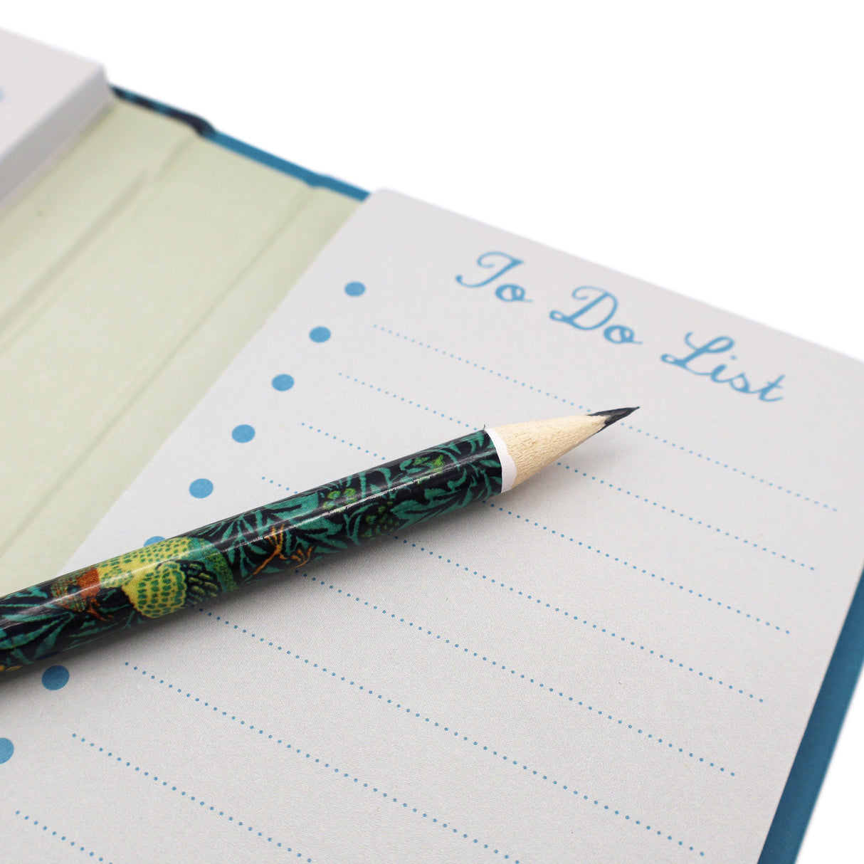 William Morris Tall Notepad and List Set with Pencil