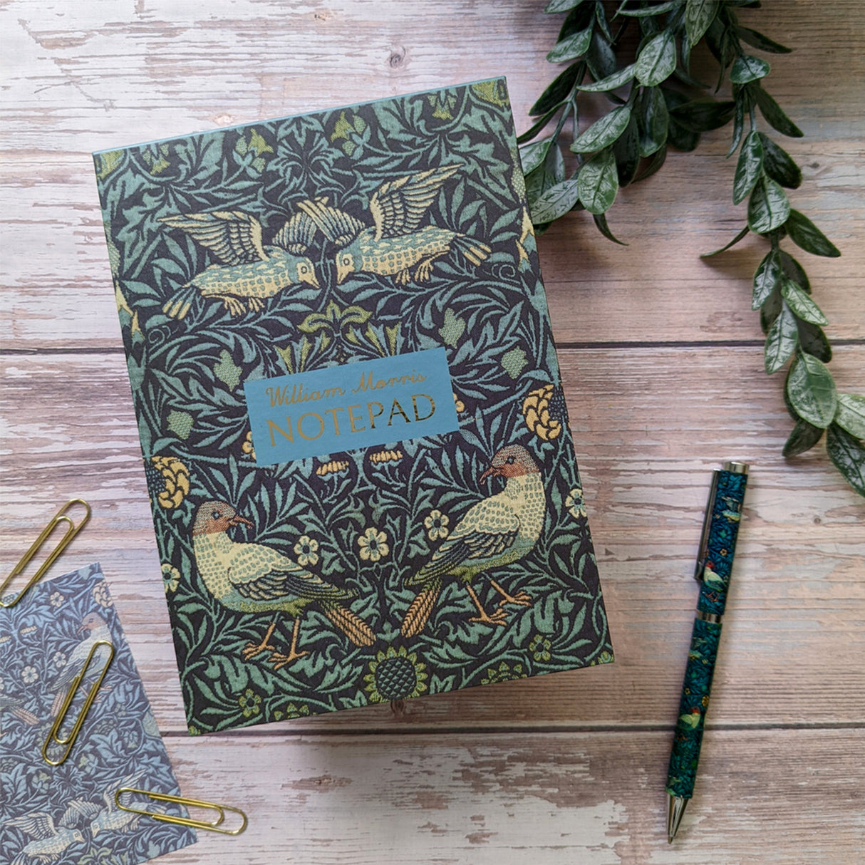 William Morris Flip Up Notepad
