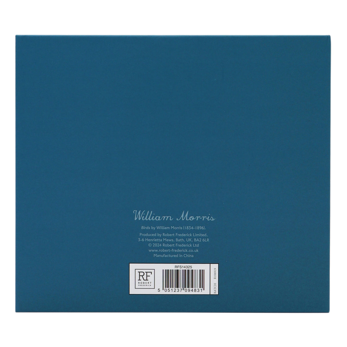 William Morris Weekly Planner Organiser With Sticky Notes - Birds Design