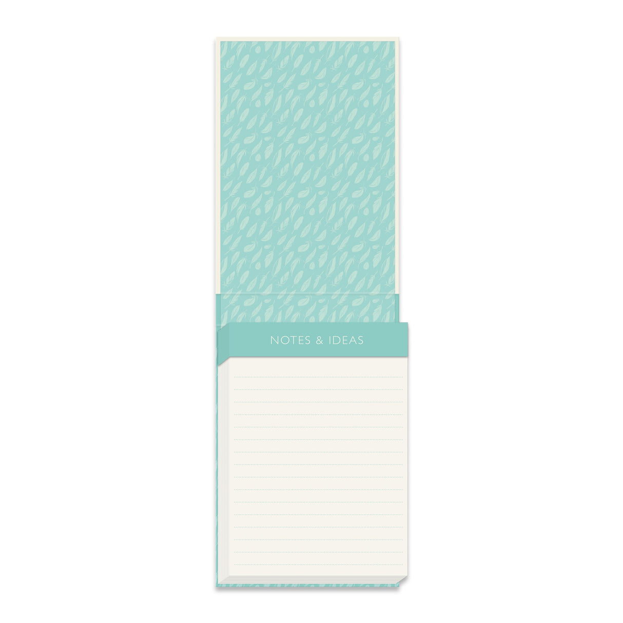 Peacock Feathers Flip Up Notepad