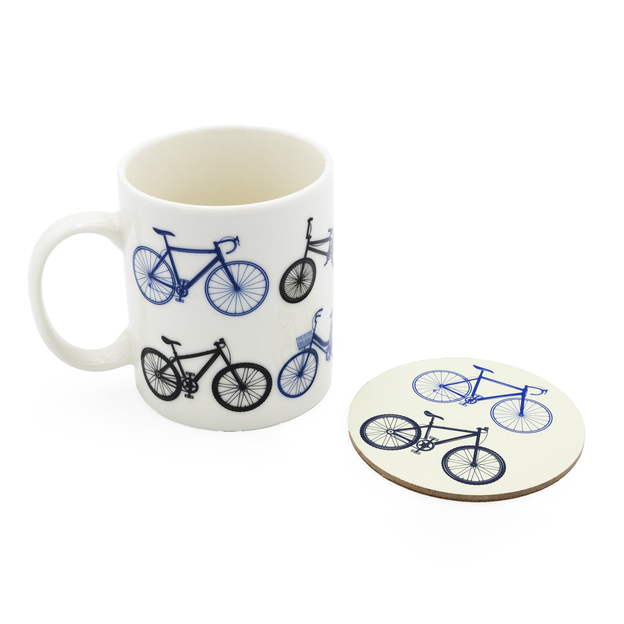 Gentleman’s Emporium Bicycles Mug and Coaster Set
