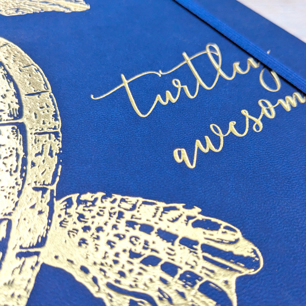 RK Premium B5 Lined Notebook Journal - Turtley Awesome Turtle Design