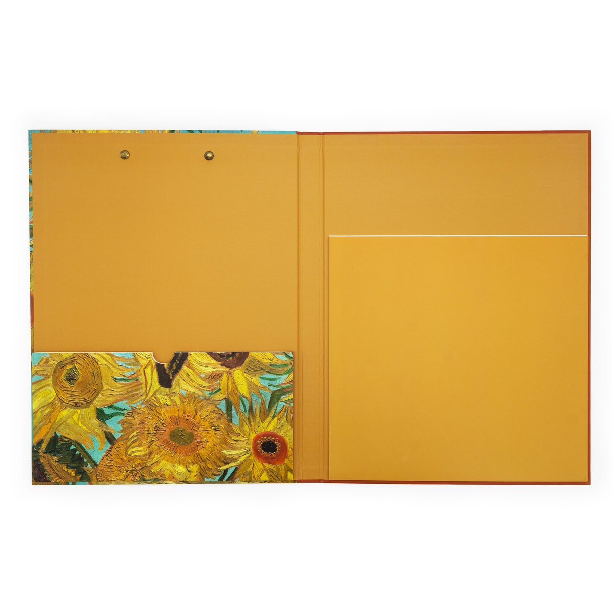 Van Gogh Sunflowers Clipboard Folder with A4 Notepad