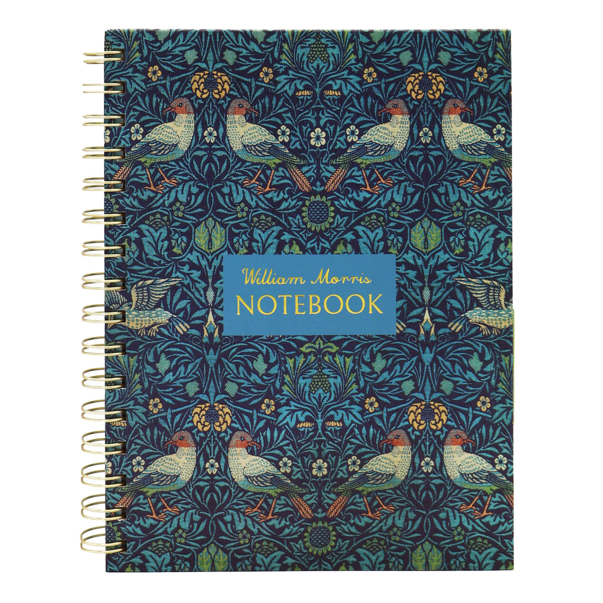 William Morris Birds A5 Notebook With Dividers