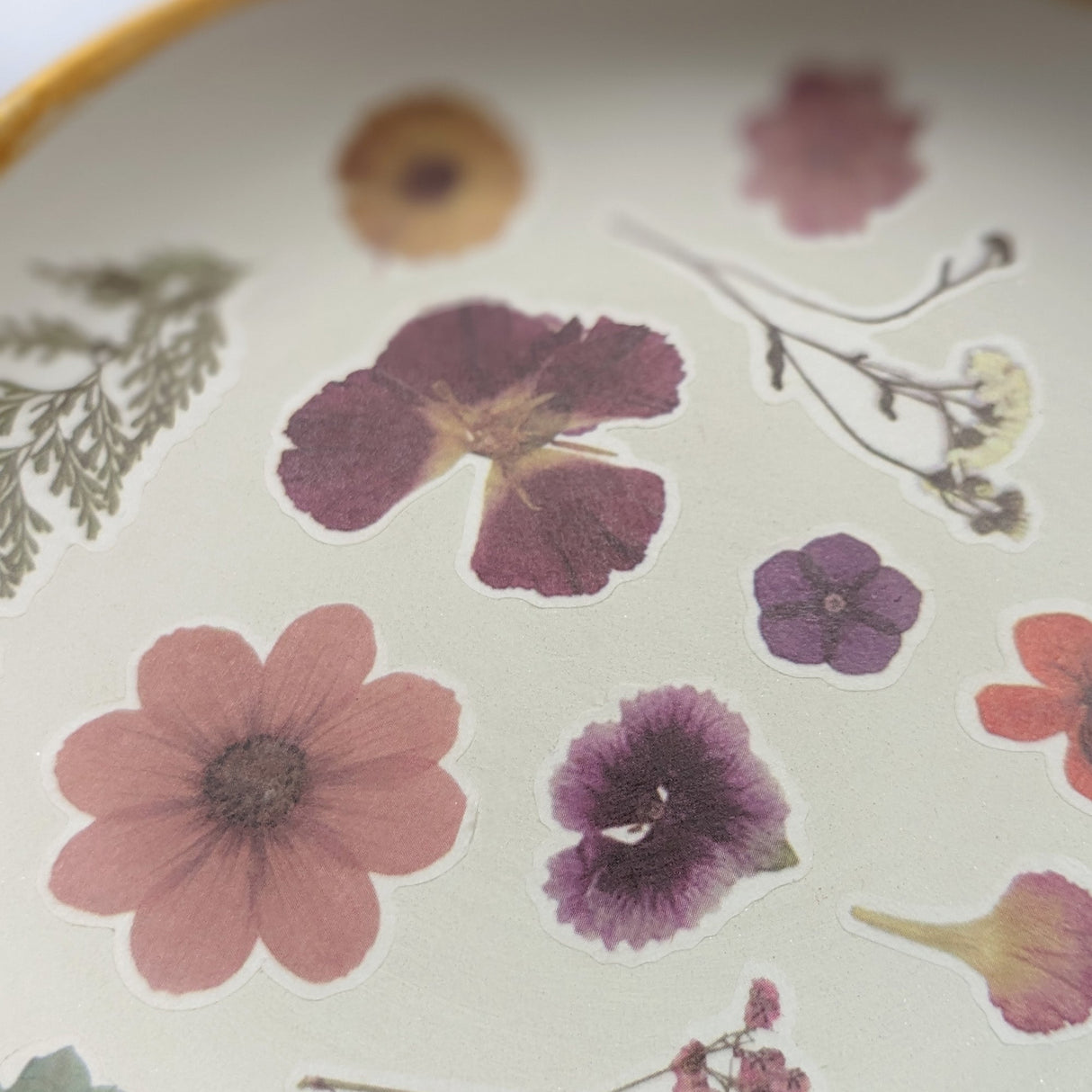 Luxe Décor Floral Trinket Dish Making Kit