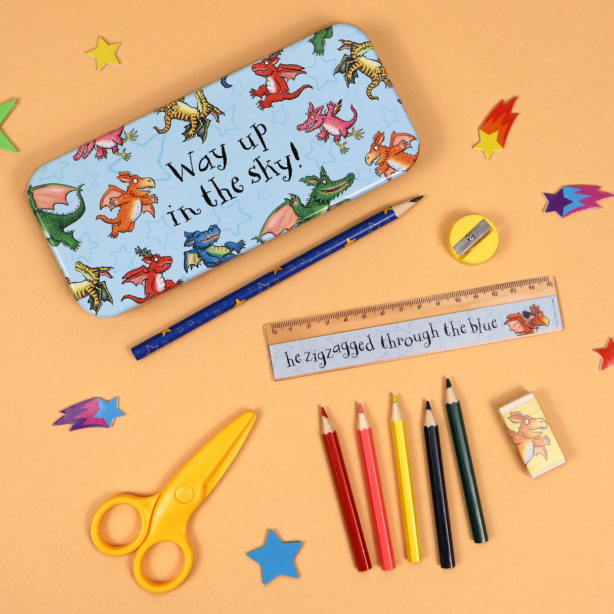 Zog Children's Stationery Tin Set