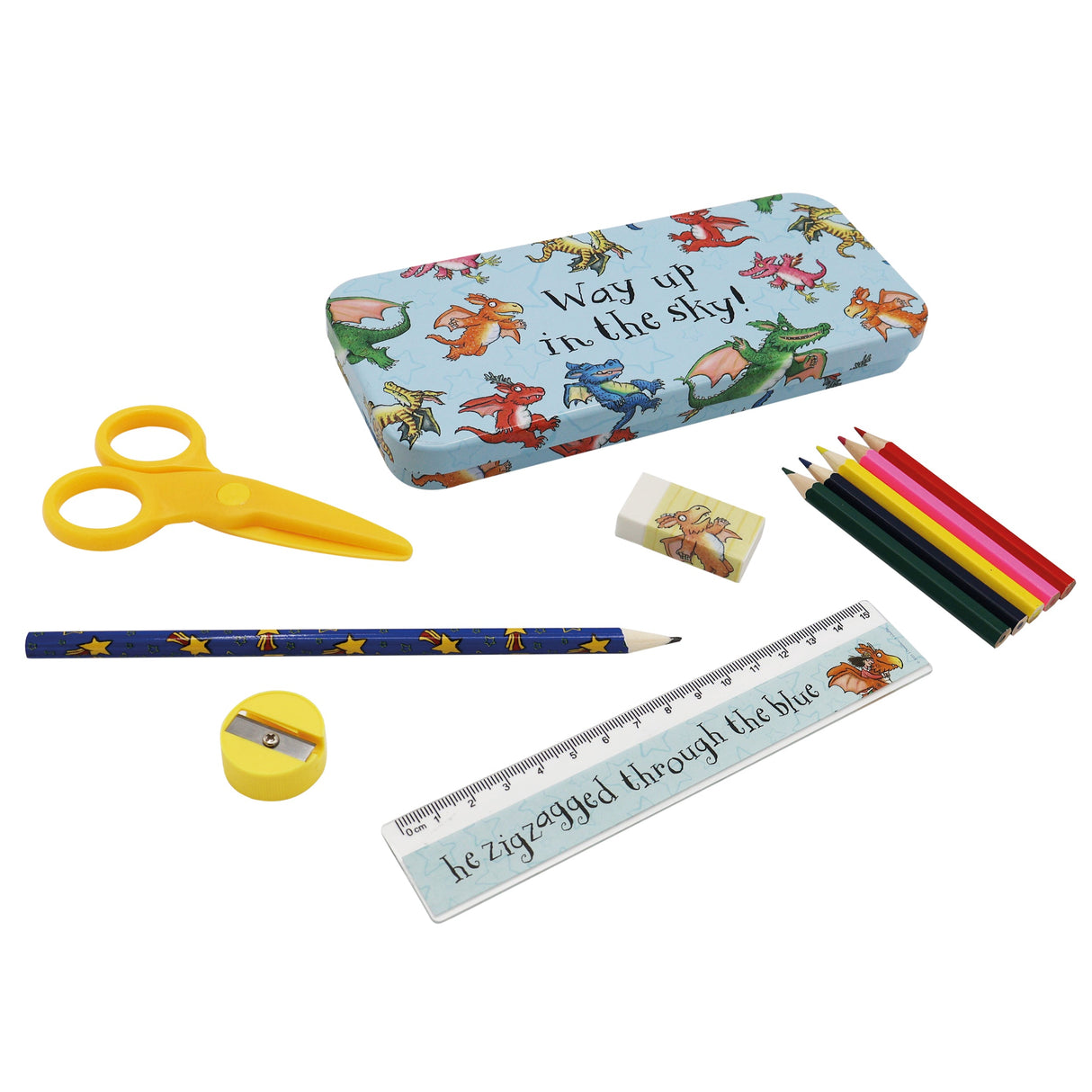 Zog Children's Stationery Tin Set