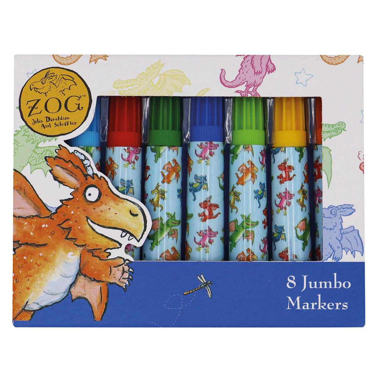 Zog Set of 8 Jumbo Marker Pens