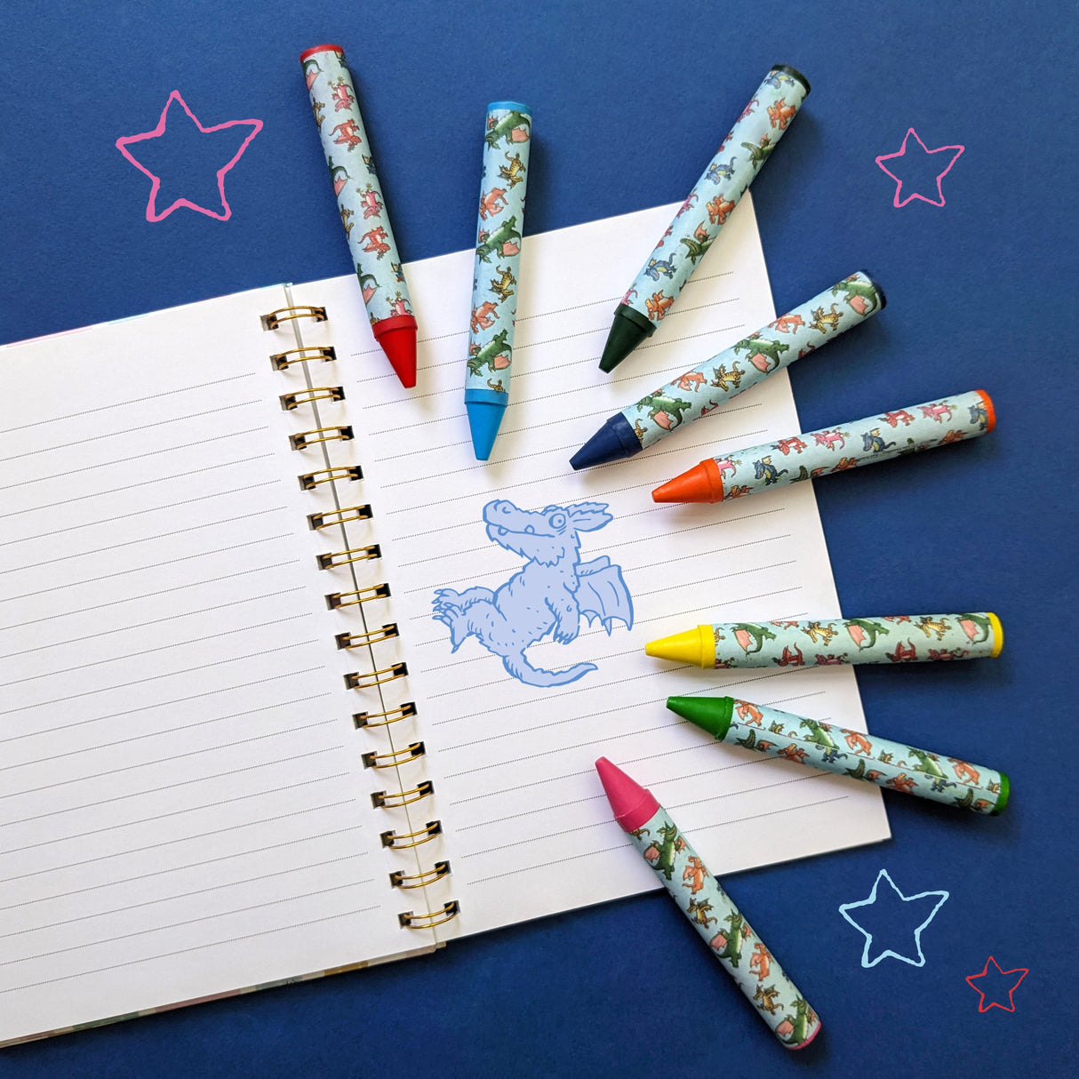 Zog Set of 8 Jumbo Crayons