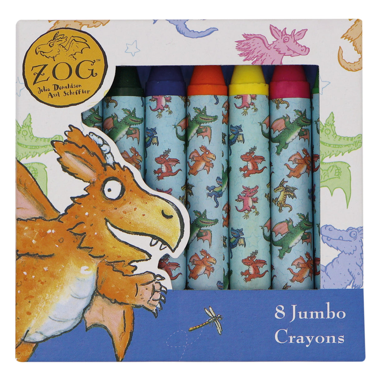 Zog Set of 8 Jumbo Crayons