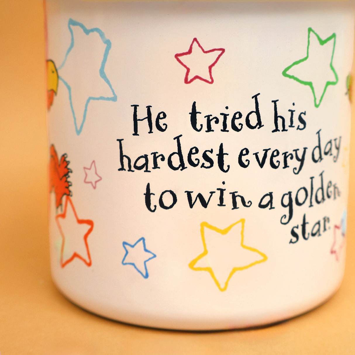 Zog Enamel Mug - Colourful Julia Donaldson Design