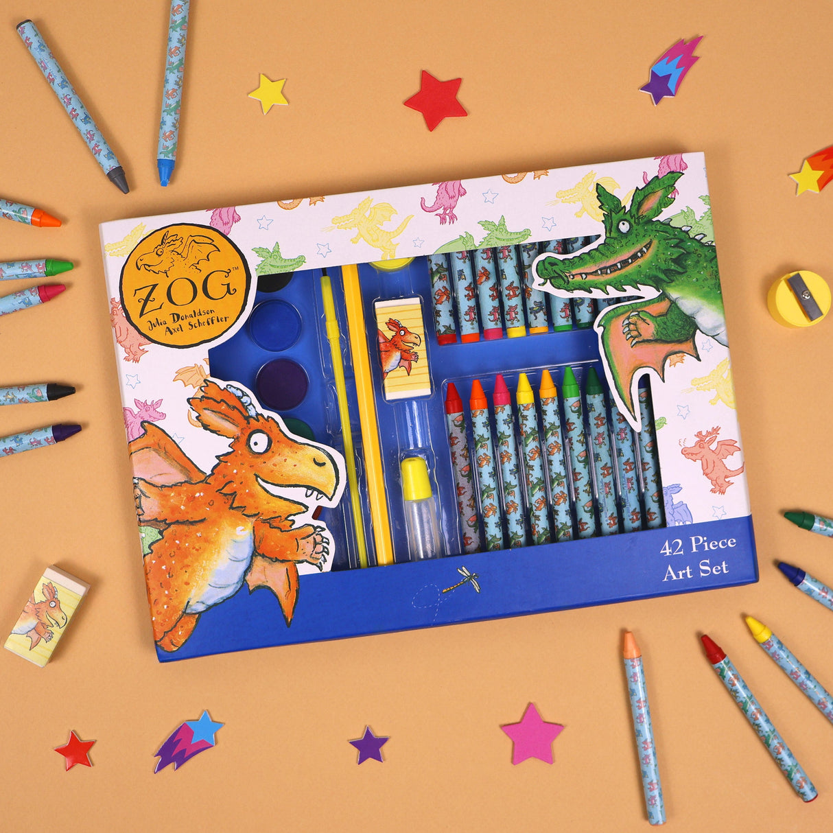 Zog Children's 42 Piece Art Set
