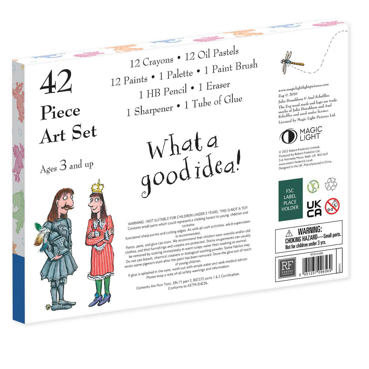 Zog Children's 42 Piece Art Set