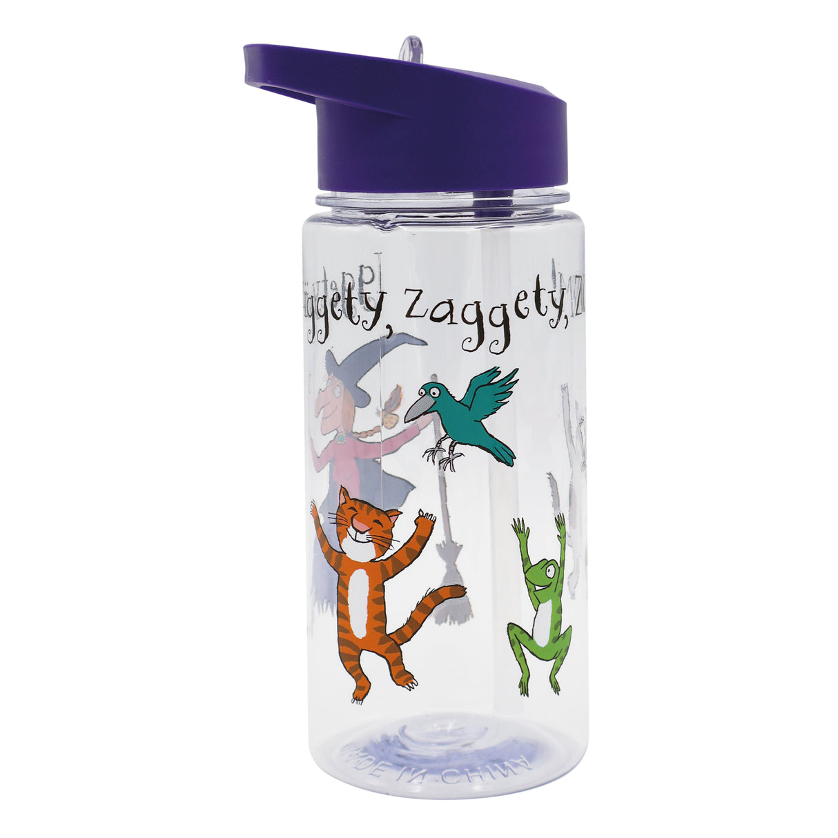 Children’s Water Bottle Room On The Broom Design - 450ml and BPA Free