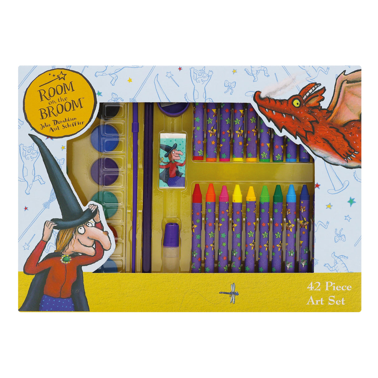 Room On The Broom Children's 42 Piece Art Set