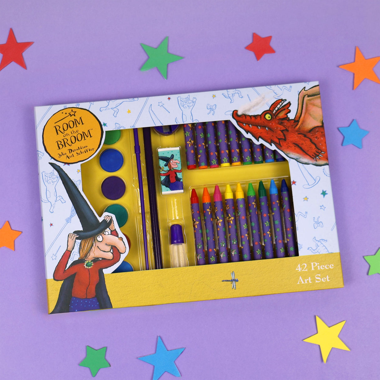 Room On The Broom Children's 42 Piece Art Set