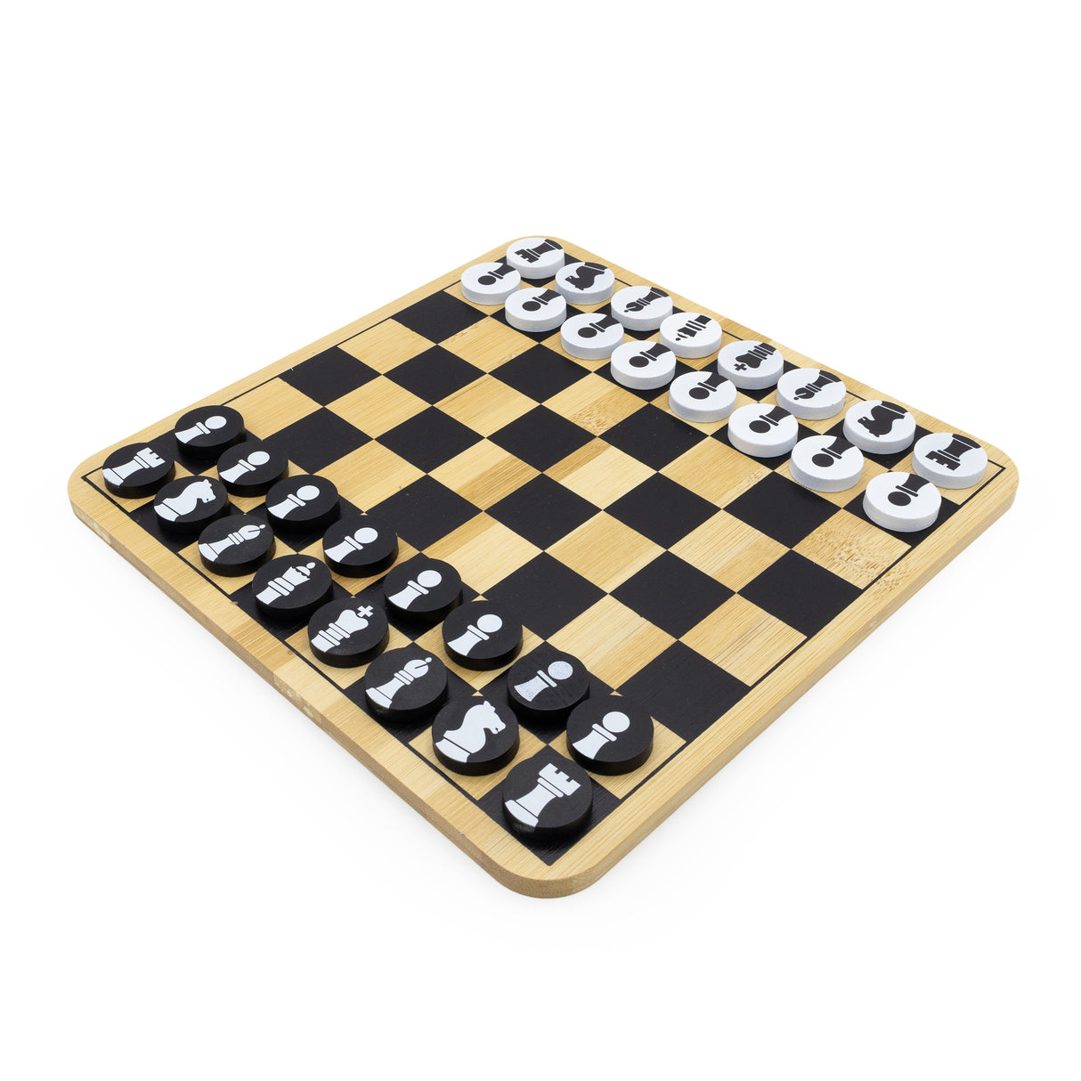 Bamboo Chess Set - Made Using Sustainable Materials