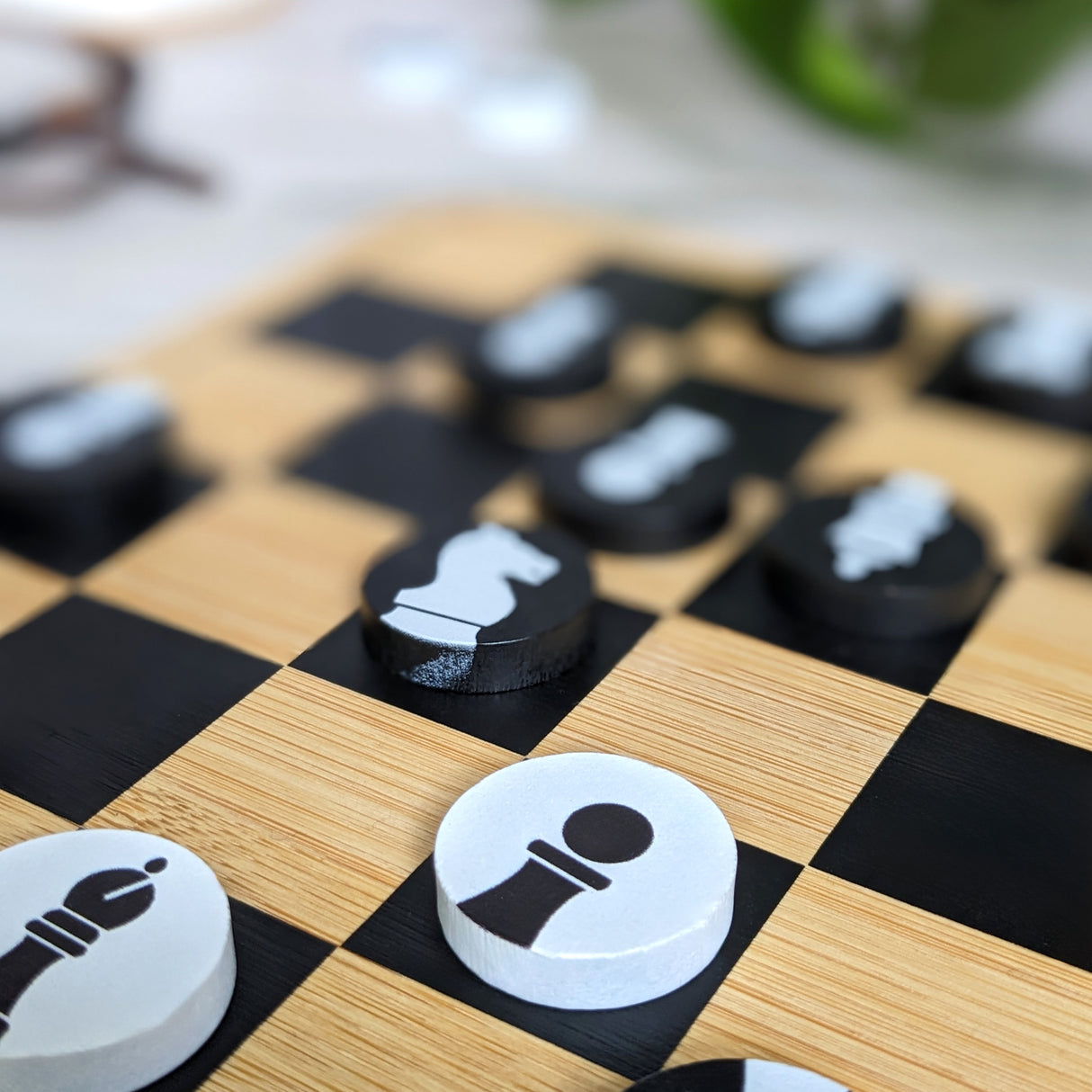 Bamboo Chess Set - Made Using Sustainable Materials