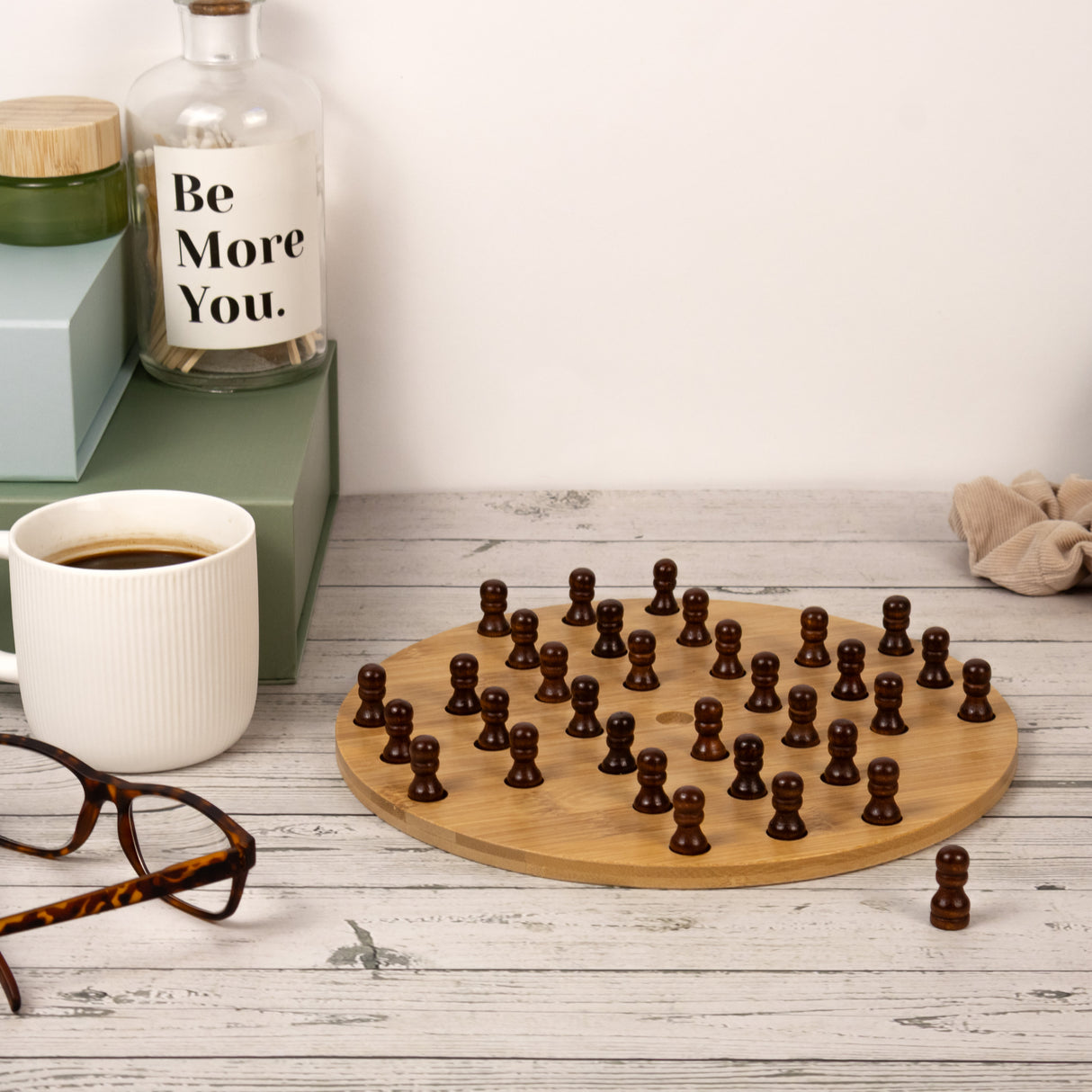 Bamboo Solitaire Set - Made Using Sustainable Materials