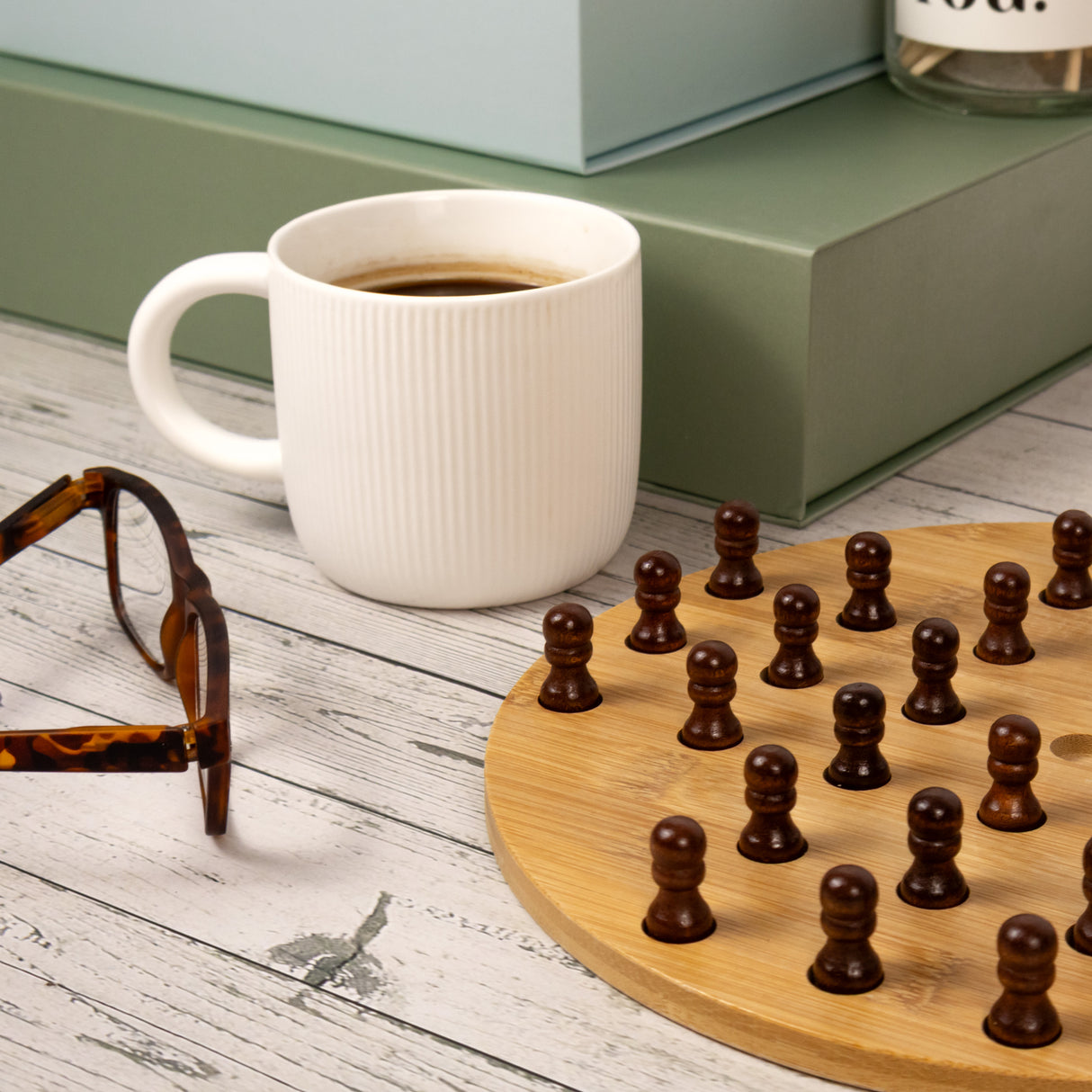 Bamboo Solitaire Set - Made Using Sustainable Materials