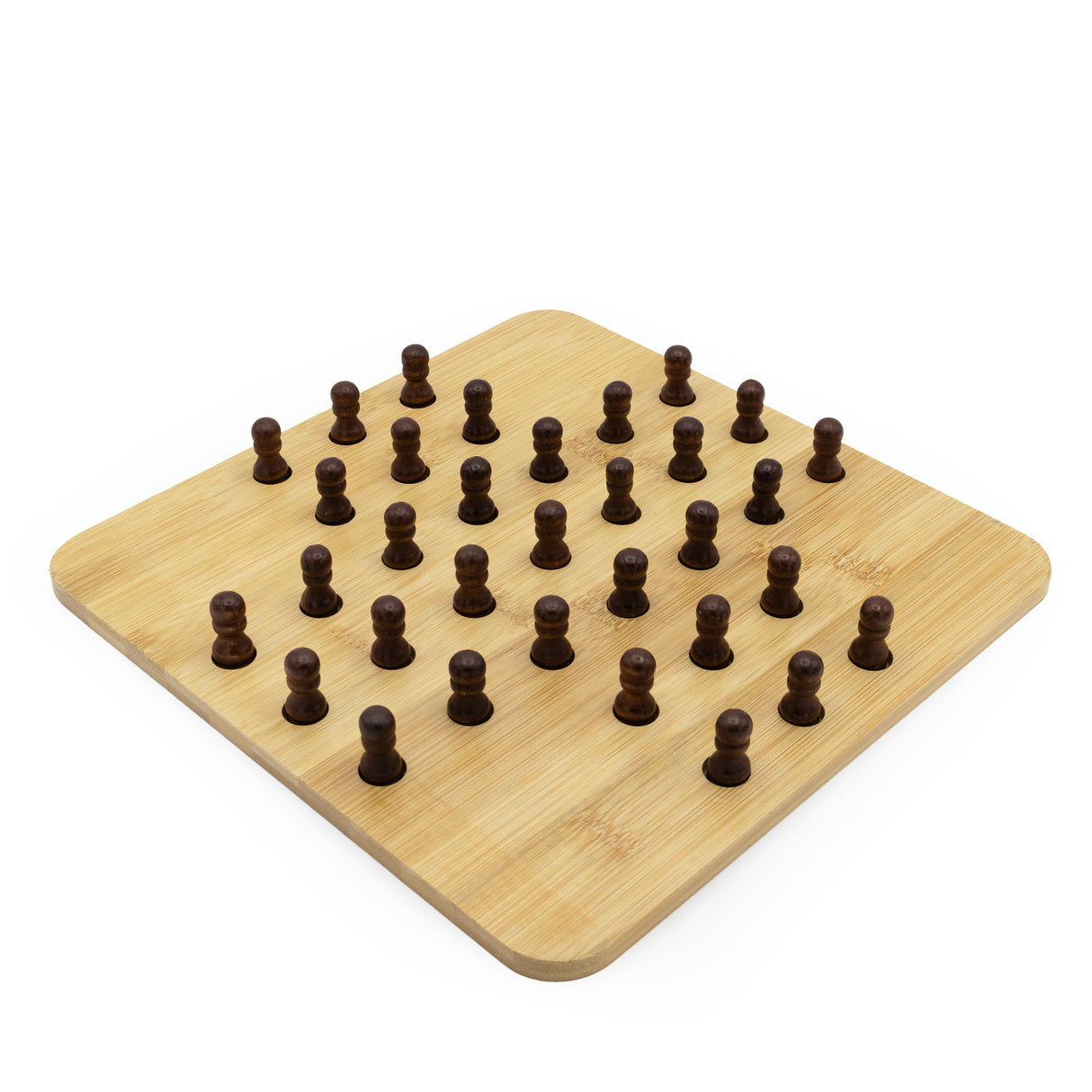 Bamboo Solitaire and Sudoku Double Set - Made Using Sustainable Materials