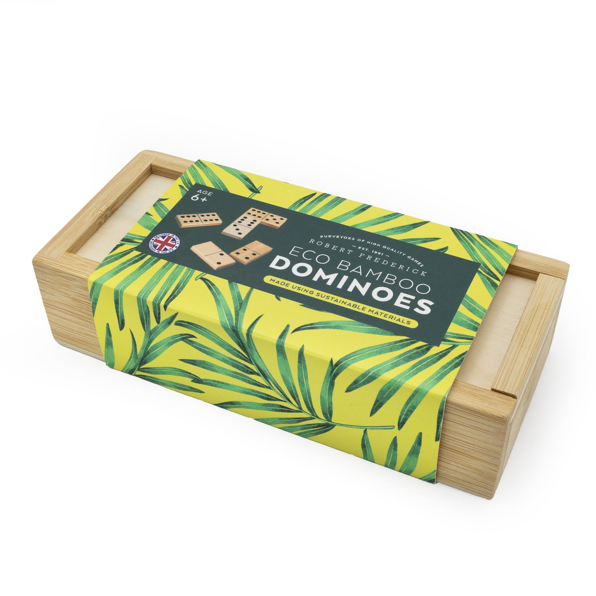 Bamboo Dominoes Set - Made Using Sustainable Materials