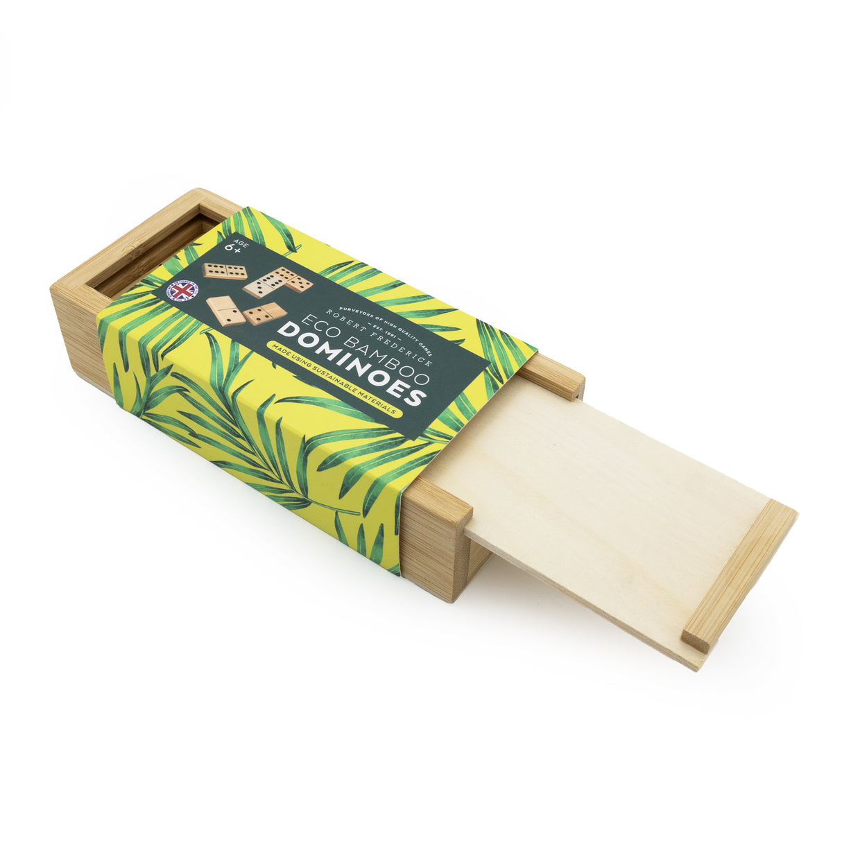 Bamboo Dominoes Set - Made Using Sustainable Materials