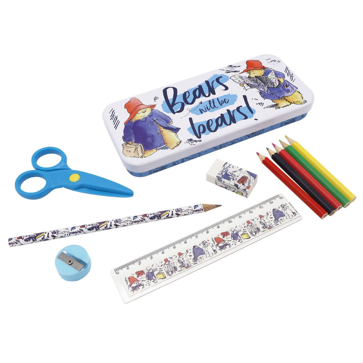 Paddington Children’s Stationery Tin Set