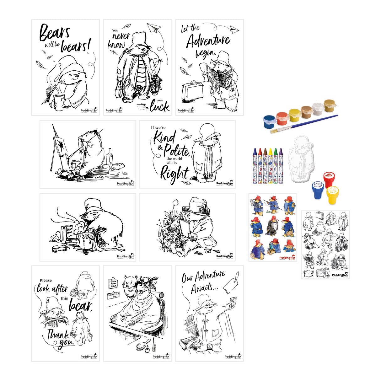 Paddington Children's Art Activity Set