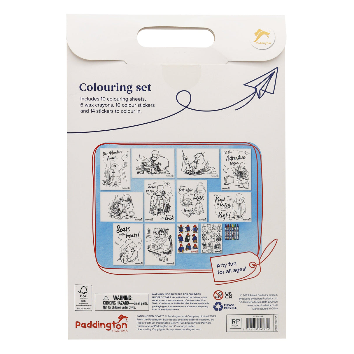 Paddington Children's Colouring Set