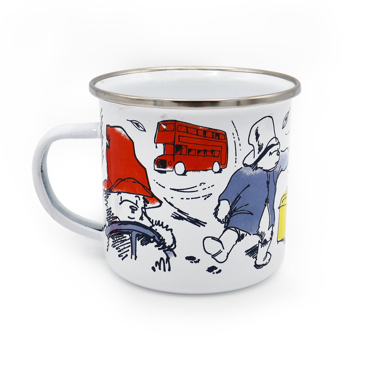 Paddington Enamel Mug - Classic Bear Design