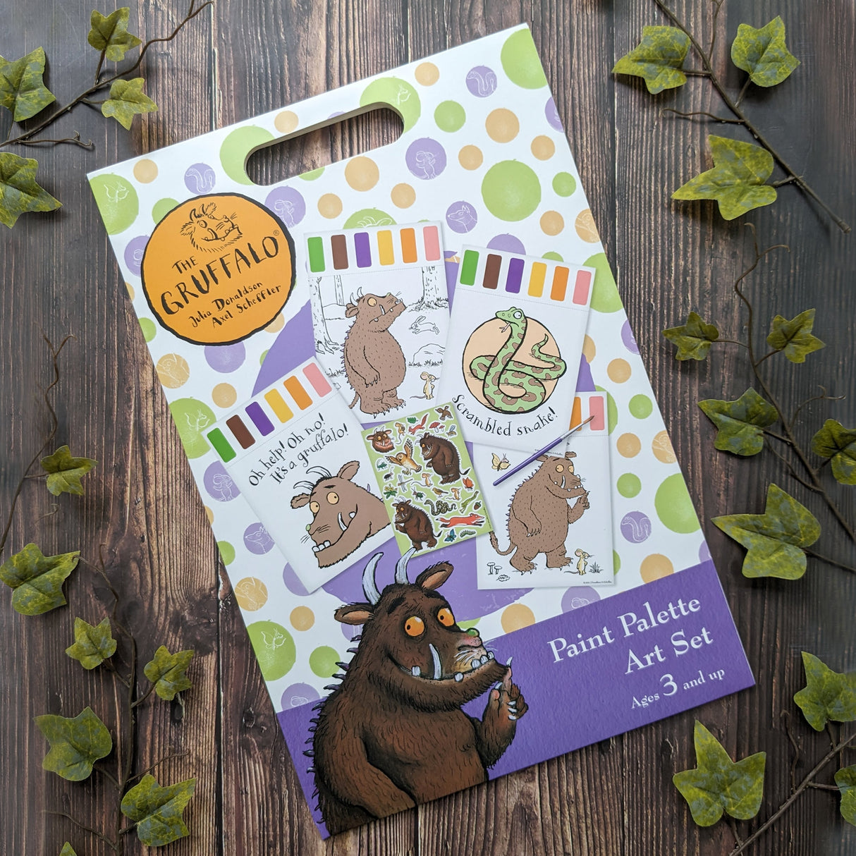 The Gruffalo Paint Palette Art Set