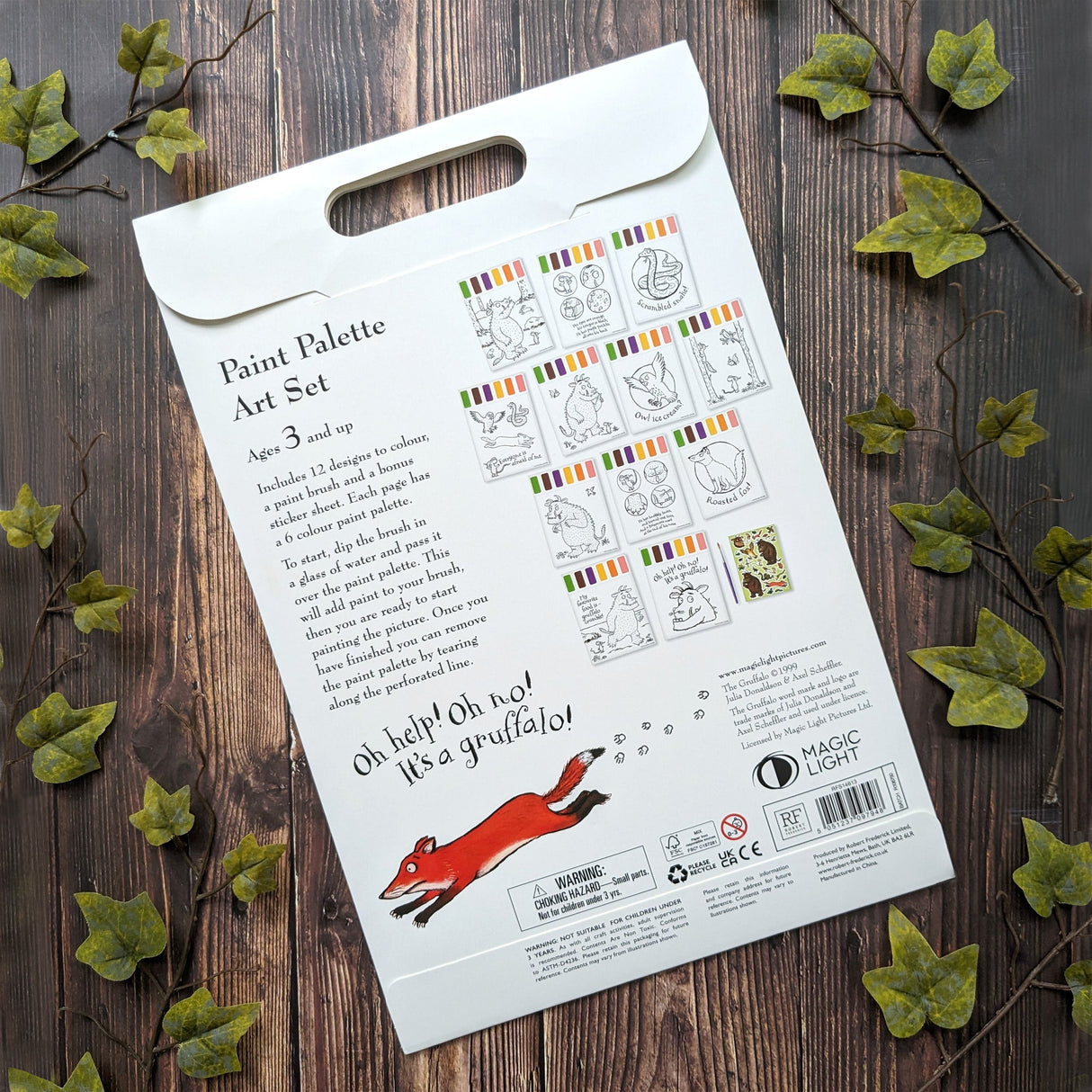 The Gruffalo Paint Palette Art Set