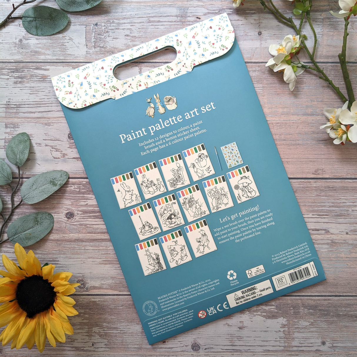 Beatrix Potter Paint Palette Art Set